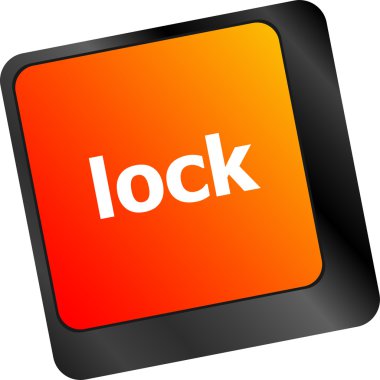 adatvédelmi koncepciója: számítógép billentyűzet-val zár szó az enter gomb