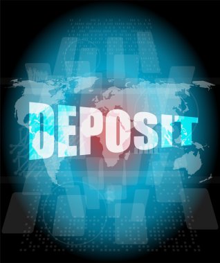 Emanet sözcüğüyle ekran arayüzüne dokun