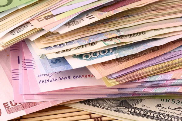 Europejskich pieniędzy — Zdjęcie stockowe