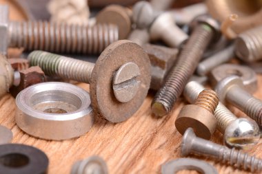 Farklı vida ve diğer bölümleri kapat