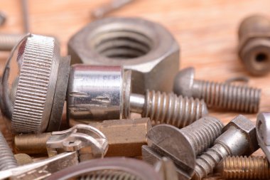 Farklı vida ve diğer bölümleri kapat