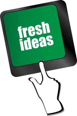 bilgisayar klavye anahtar vektör butonuna taze fikirler