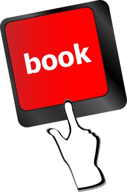 bilgisayar klavye düğme vektör kitap haber