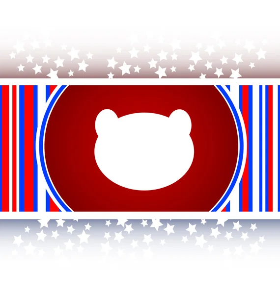 Teddy Bear Toy Head icono web aislado en el vector blanco — Archivo Imágenes Vectoriales