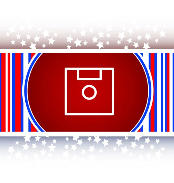 Κουμπί web δίσκο (εικονίδιο) που απομονώνονται σε λευκό διάνυσμα — Διανυσματικό Αρχείο