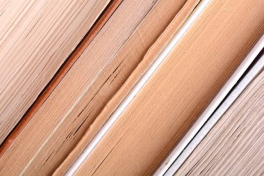 farklı eski kitaplar yakın çekim 