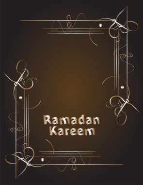 Ramazan Kareem, tebrik arka plan