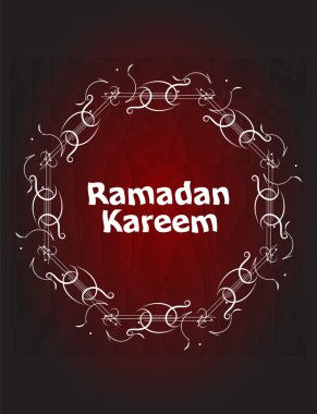 Ramazan Kareem, tebrik arka plan