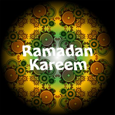 Ramazan Kareem güzel tebrik kartı.
