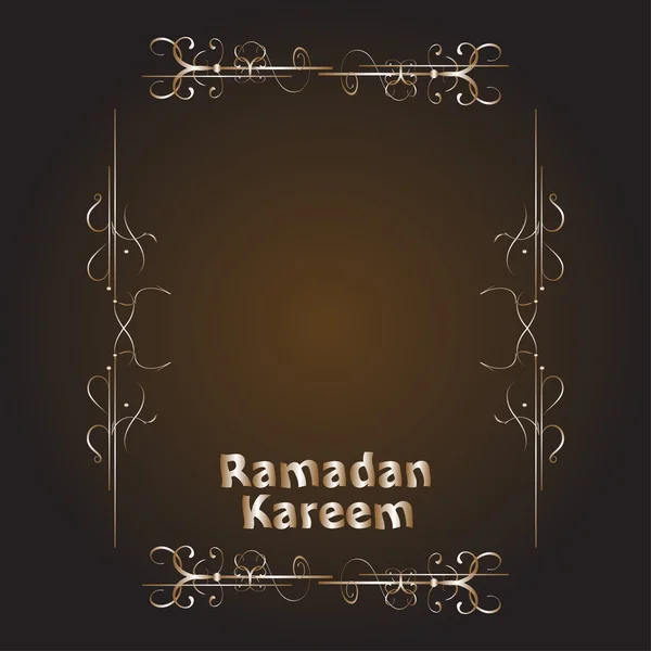 Ramadán Kareem, fondo de saludo — Foto de Stock