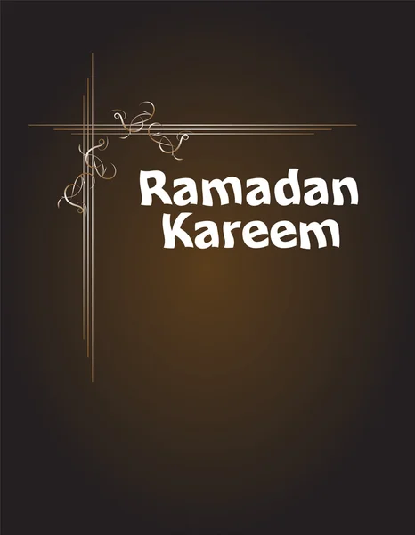 Ramadán Kareem, fondo de saludo —  Fotos de Stock