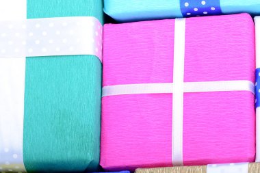 şeritler, tatil davetiye parlak hediyeler