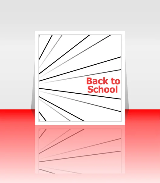 Vissza a word iskola, oktatási koncepció — Stock Fotó
