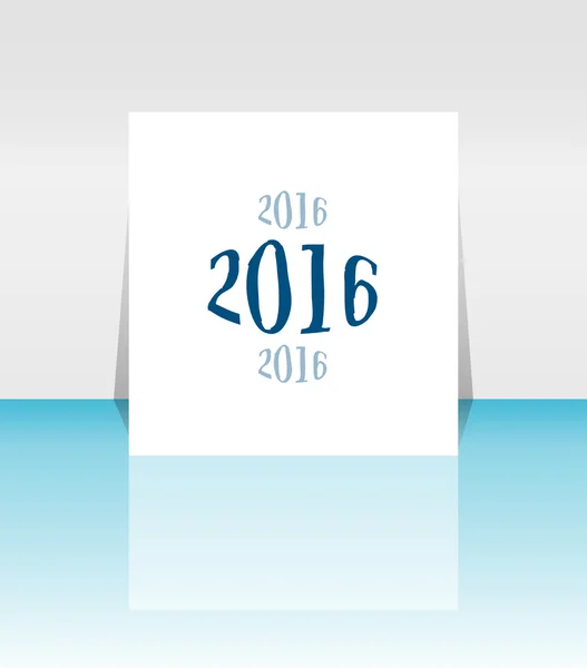 2016 Brochure Modèle de mise en page de prospectus. style abstrait — Photo
