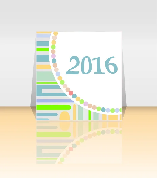 2016 Folheto Modelo de layout de design Flyer. estilo abstrato — Fotografia de Stock