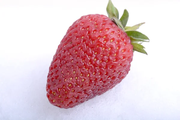 Close up fragola, concetto di cibo — Foto Stock