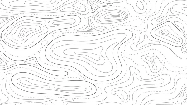 Mapa topograficzna abstrakcyjne tło. Zarys krajobrazu kartograficznego. Topograficzna mapa pomocy na białym tle. Nowoczesny design okładki z falistymi liniami. Ilustracja wektora z obrysem mapy pogody. — Wektor stockowy