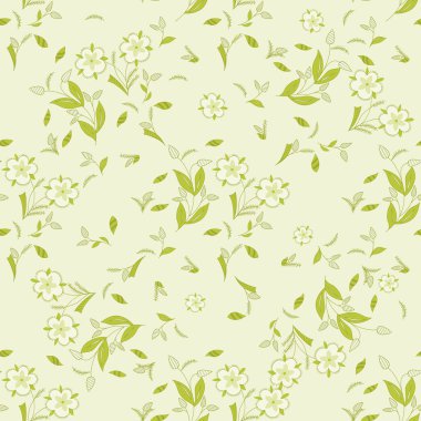 Sorunsuz çiçek vektör desen tasarımı için.