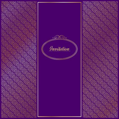 Şablon daveti veya tebrik kartı