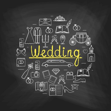 Vektör hat simgeler