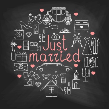 Vektör hat simgeler