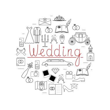 Vektör hat simgeler