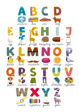 Abc baskı posteri