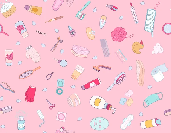 Después de ducha baño pegatinas conjunto vector, gráfico vectorial