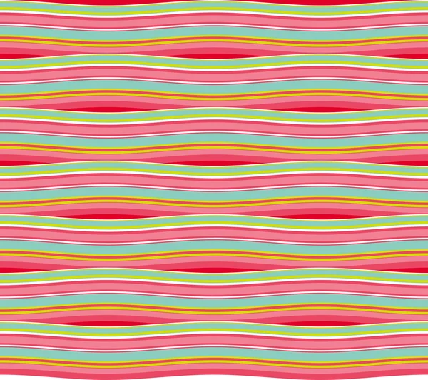 Striped waved pattern — Stock Vector