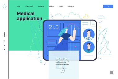 Sağlık sigortası şablonu - tıbbi uygulama