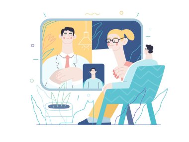 Tıbbi video konferansı - sağlık sigortası - çevrimiçi doktor servisi