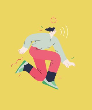 Mutluluk - mutlu insanlar neşeyle havaya zıplıyorlar