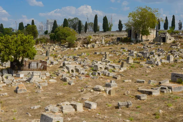 Старое кладбище Севастопо — стоковое фото