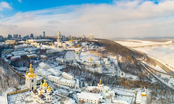 Kiev Pechersk Lavra Invierno Kiev Ucrania —  Fotos de Stock