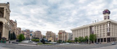 Kiev 'deki Independence Meydanı. Ukrayna 