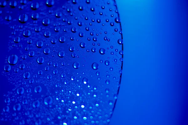 Drops on the glass — Stock Photo, Image