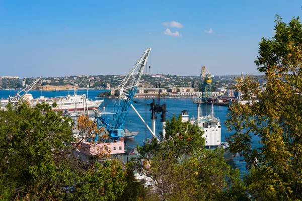 Barcos en Sebastopol — Foto de Stock