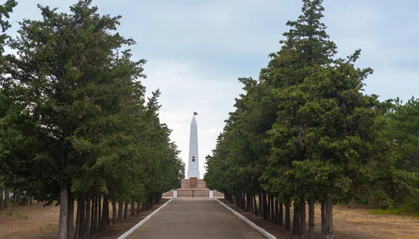 A monument to the liberators. Crimea — Stock Photo, Image