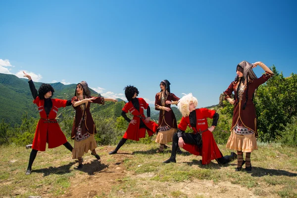 Gürcistan erisioni Ulusal şarkı ve dans topluluğu — Stok fotoğraf