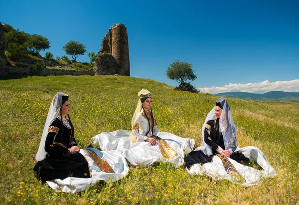 National Song and Dance Ensemble of Georgia Erisioni — Stock Photo, Image