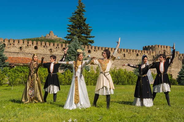 Gürcistan erisioni Ulusal şarkı ve dans topluluğu — Stok fotoğraf