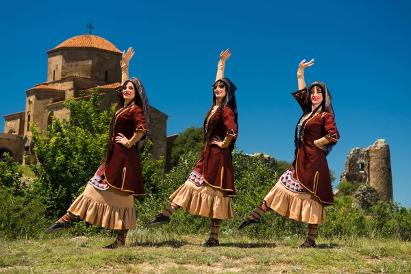 Nemzeti dal és tánc együttes, a Grúzia erisioni — Stock Fotó