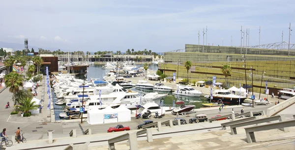 Port Forum, Barcelona, Katalánsko, Španělsko — Stock fotografie