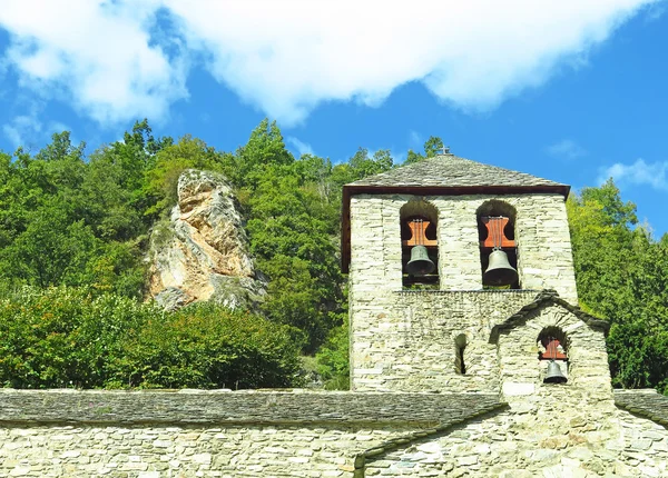 Campanile della Chiesa di Castellar Nuch, Barcellona, Catalogna, Spagna — Foto Stock