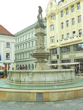 Çeşme bir parkta Bratislava