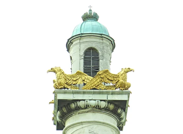 Águias douradas no pedestal, Viena — Fotografia de Stock