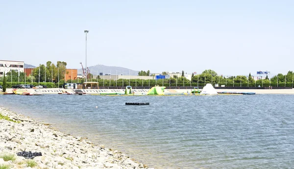 Kablo Kayak ve Olimpiyat kanal Castelldefels Kano