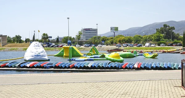 Kablo Kayak ve Olimpiyat kanal Castelldefels Kano