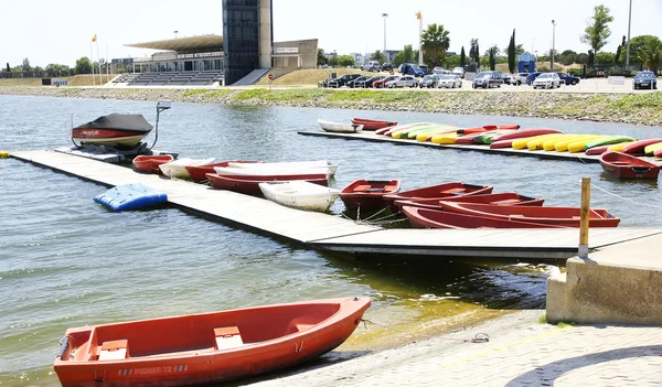 Kablo Kayak ve Olimpiyat kanal Castelldefels Kano