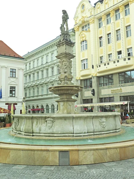 Çeşme bir parkta Bratislava